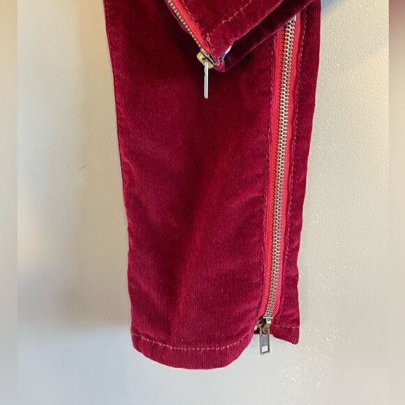 Anthropologie Pilcro and the Letterpress Fine Waled Cranberry Corduroy Pant | 25 - Picture 8 of 16